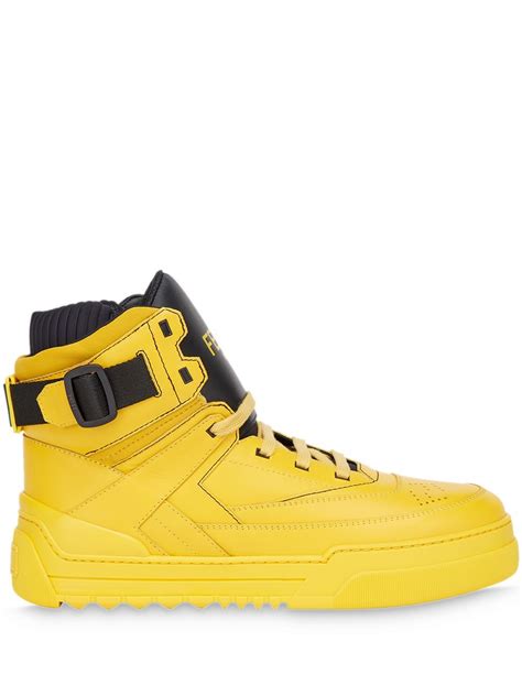 fendi sock sneakers yellow|fendi sneakers socks men.